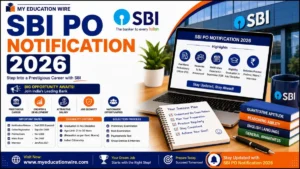 SBI PO Notification 2026