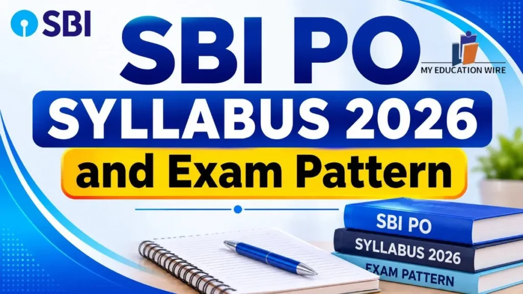 SBI PO Syllabus 2026 and Exam Pattern