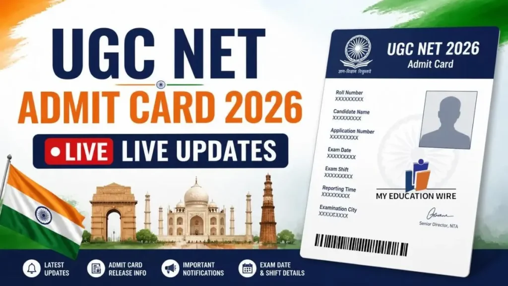 UGC NET Admit Card 2026