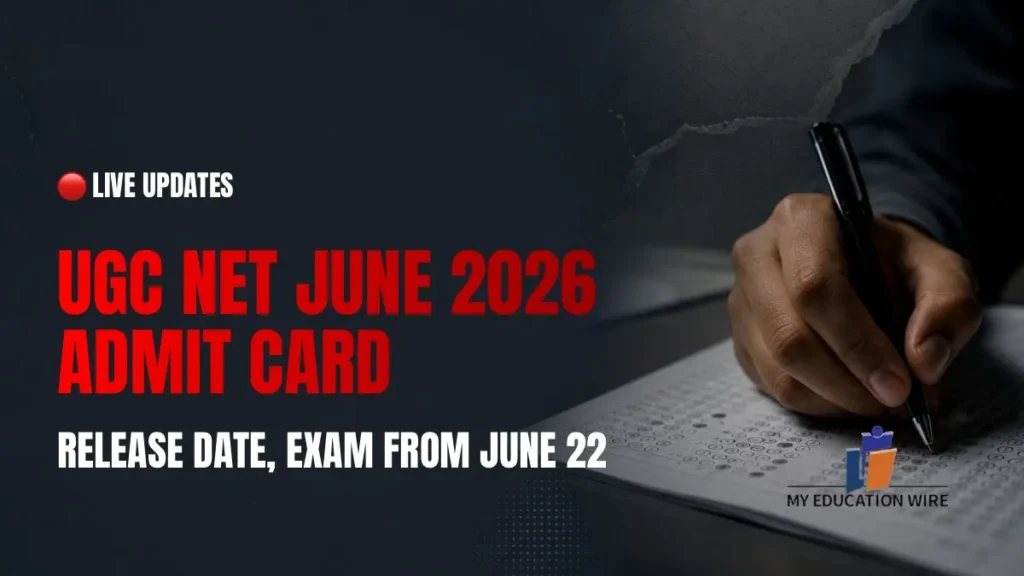 UGC NET June 2026 Admit Card