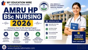 AMRU HP BSc Nursing 2026