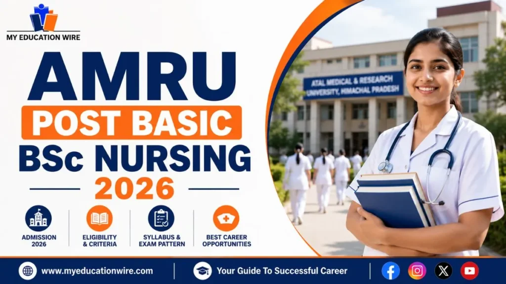 AMRU Post Basic BSc Nursing 2026