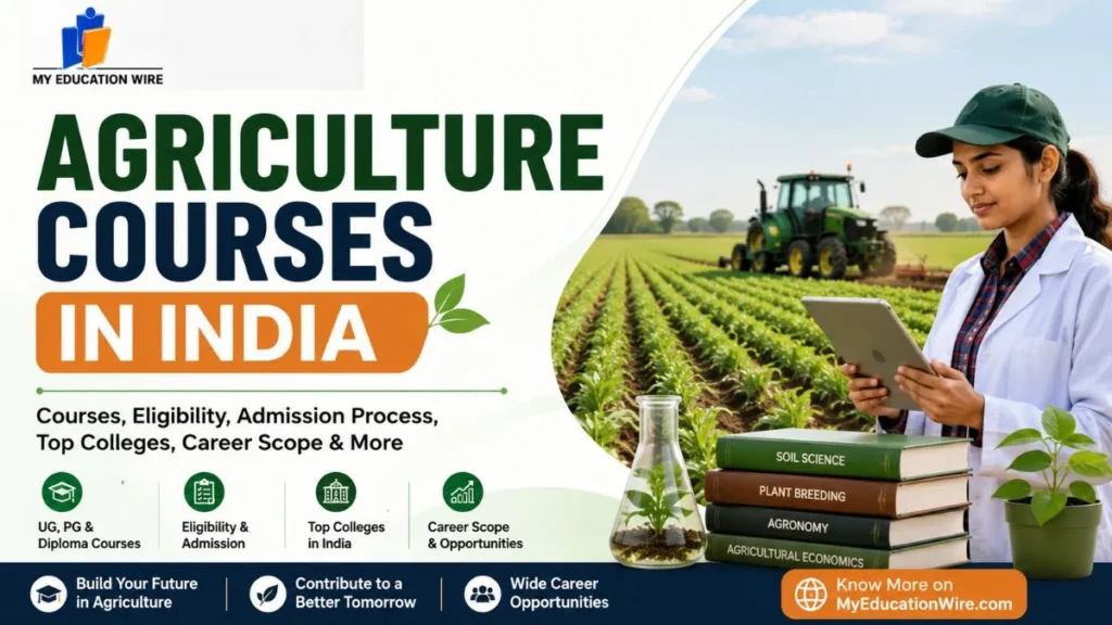 Agriculture Courses in India