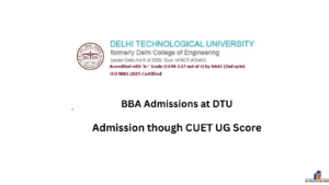 BBA Admissions at DTU