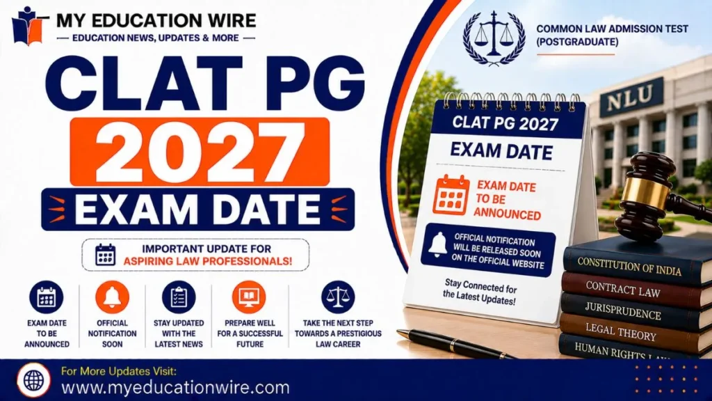 CLAT PG 2027 Exam Date