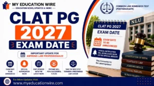 CLAT PG 2027 Exam Date