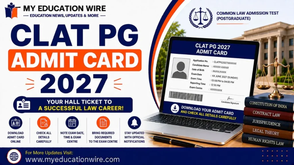 CLAT PG Admit Card 2027