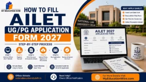How to Fill AILET UG/PG Application Form 2027