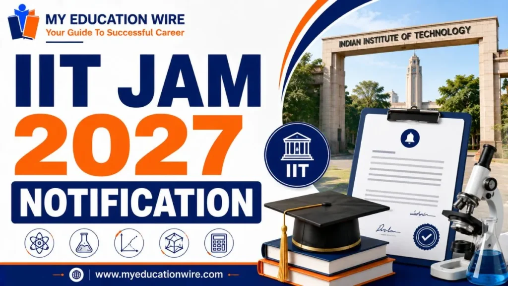 IIT JAM 2027 Notification
