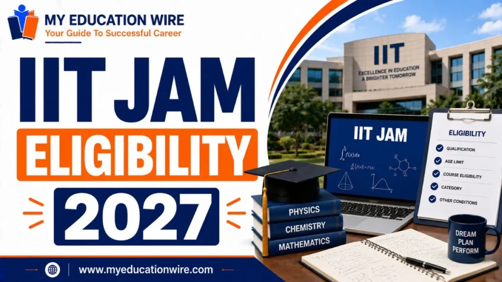 IIT JAM Eligibility 2027