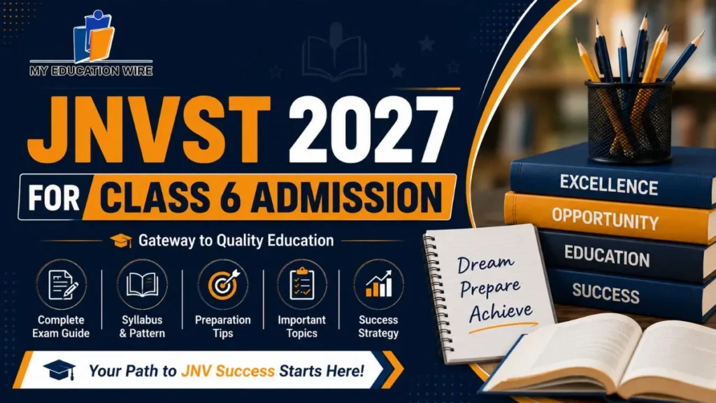 JNVST 2027 for Class 6 Admission