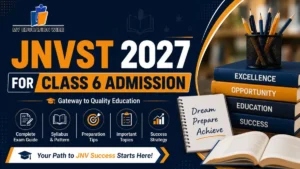 JNVST 2027 for Class 6 Admission