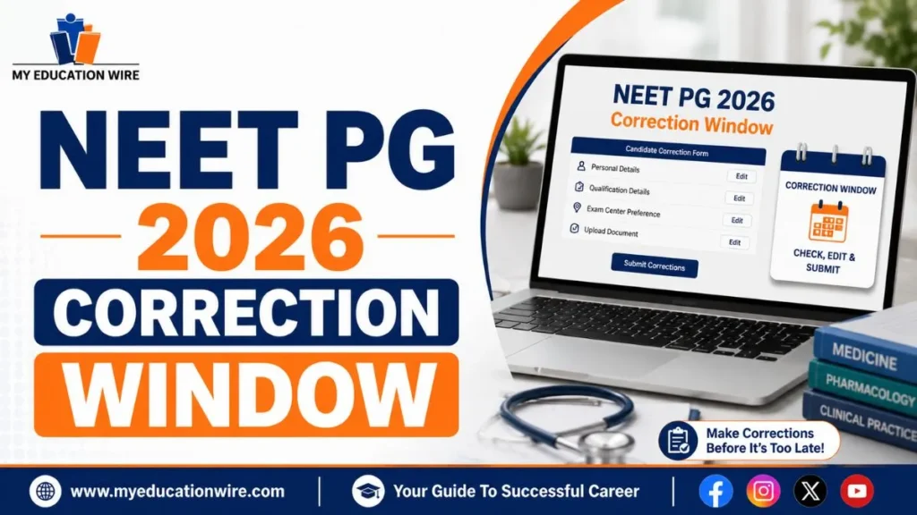 NEET PG 2026 Correction Window