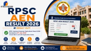 RPSC AEN Result 2026