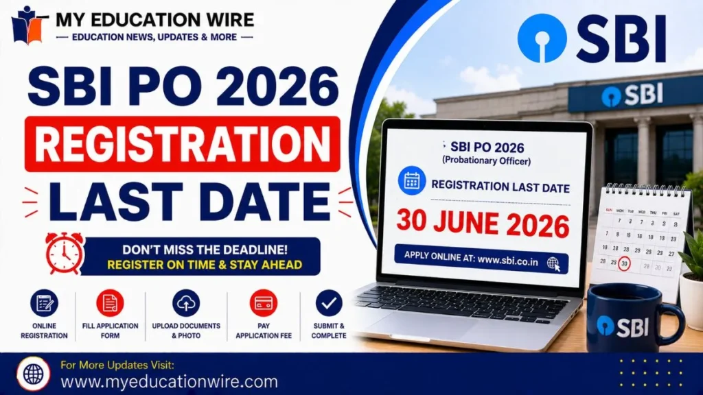 SBI PO 2026 Registration Last Date