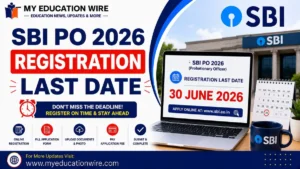SBI PO 2026 Registration Last Date