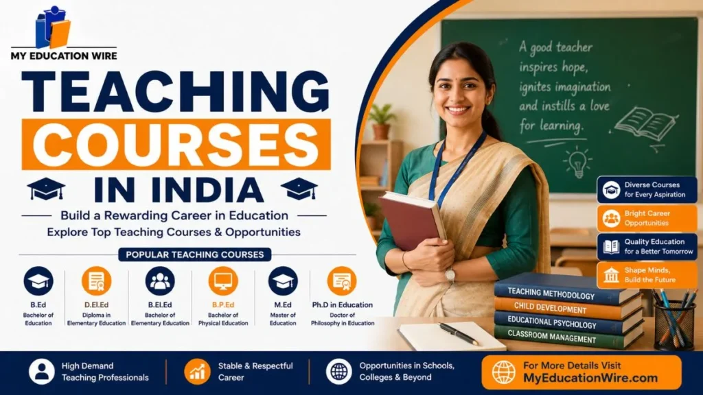 Teaching Courses in India