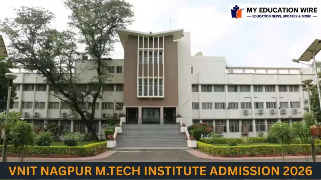 VNIT Nagpur MTech Institute Level Spot Admission 2026