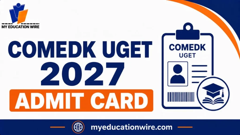 COMEDK UGET 2027 Admit Card