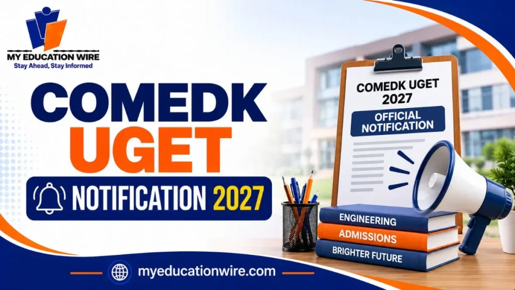 COMEDK UGET Notification 2027