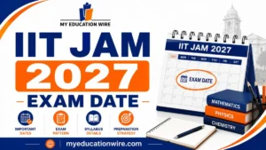 IIT JAM 2027 Exam Date