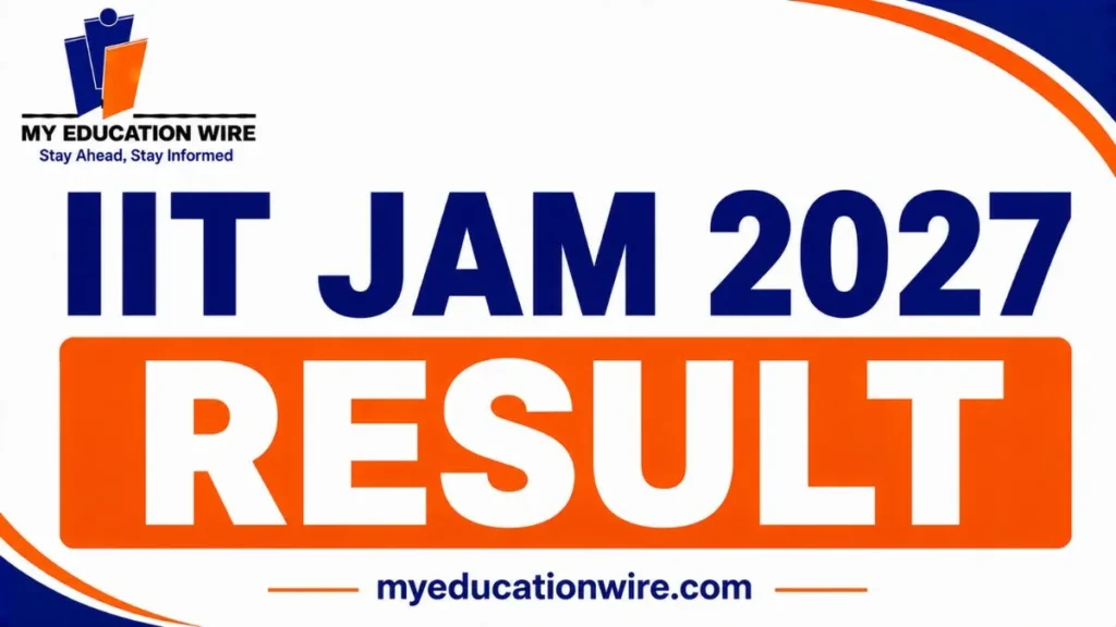 IIT JAM 2027 Result