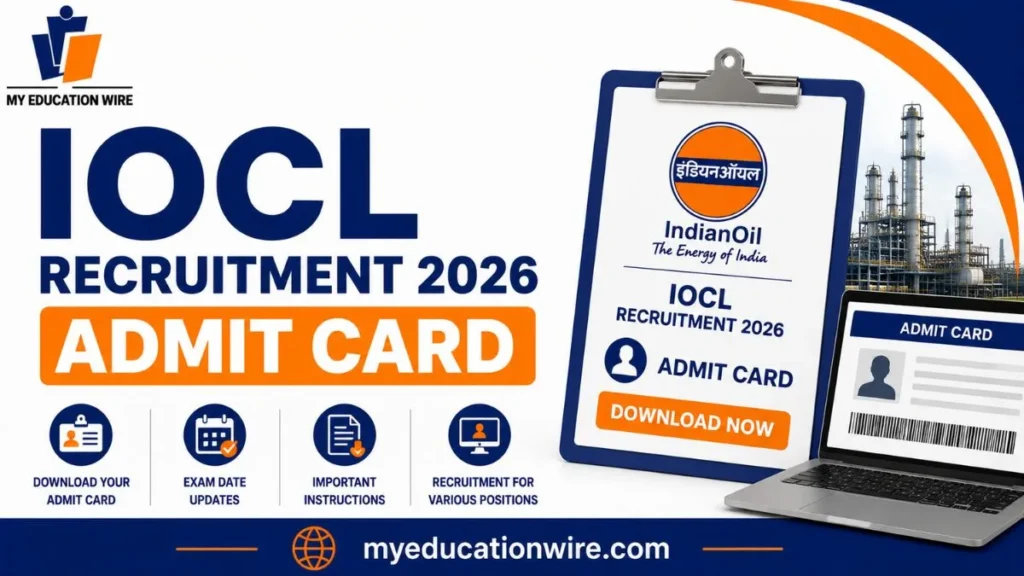 IOCL Recruitment 2026 Admit Card