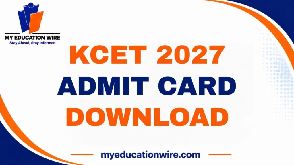 KCET 2027 Admit Card