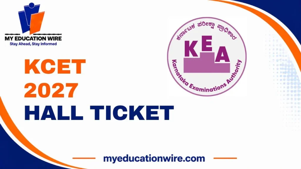 KCET 2027 Hall Ticket