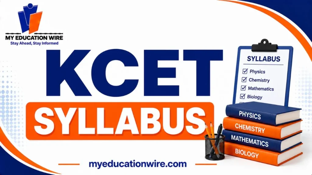 KCET Syllabus