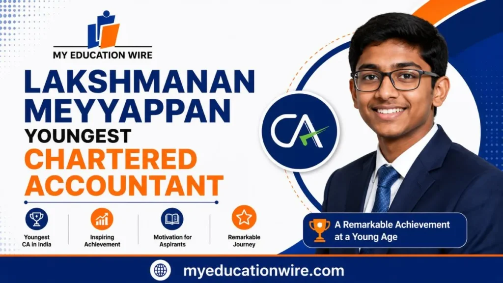 Lakshmanan Meyyappan Youngest CA