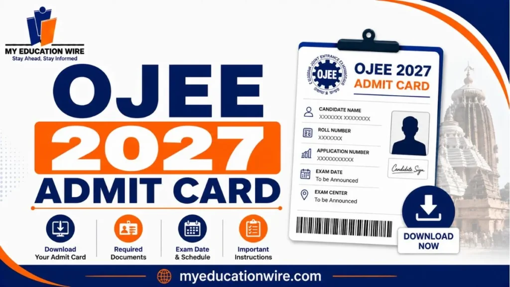 OJEE 2027 Admit Card
