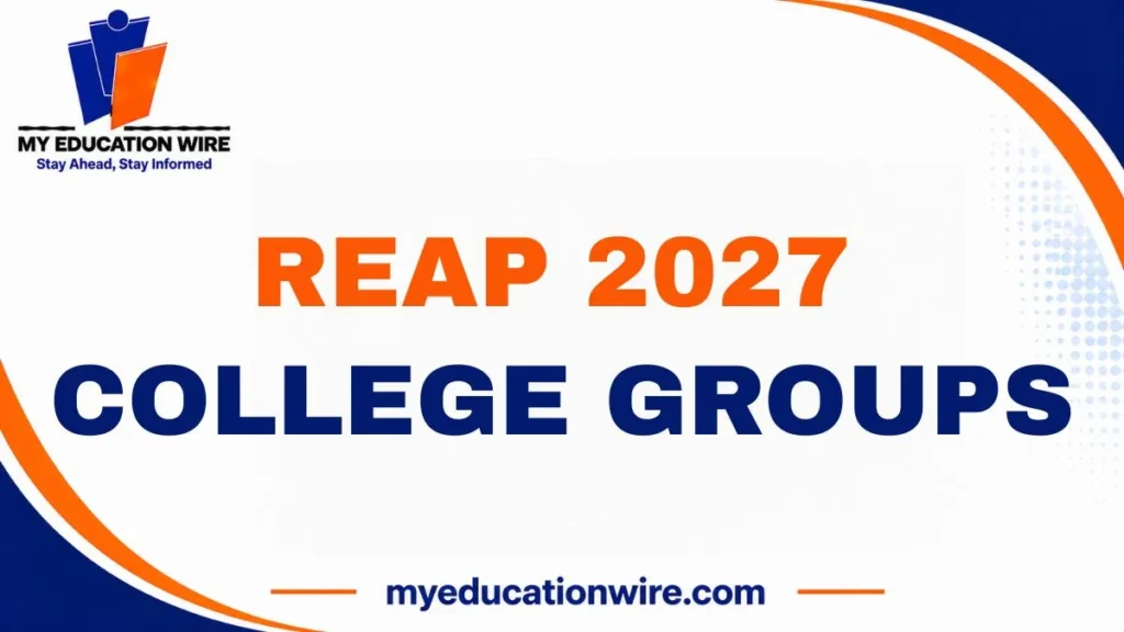 REAP 2027 College Groups