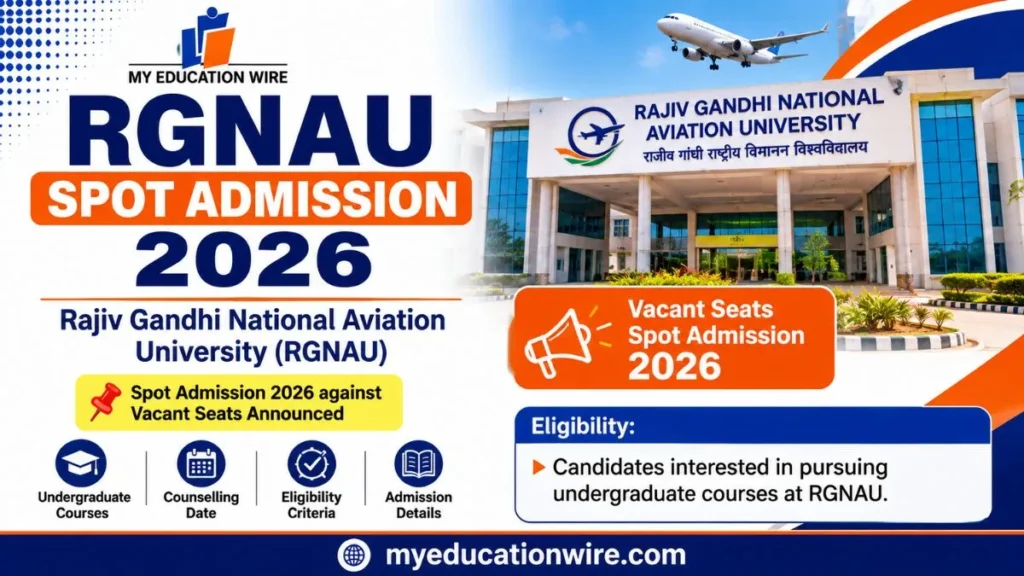 RGNAU Spot Admission 2026