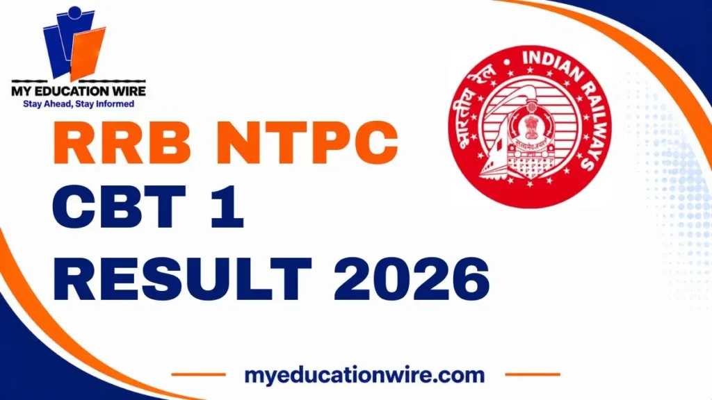 RRB NTPC CBT 1 Result 2026