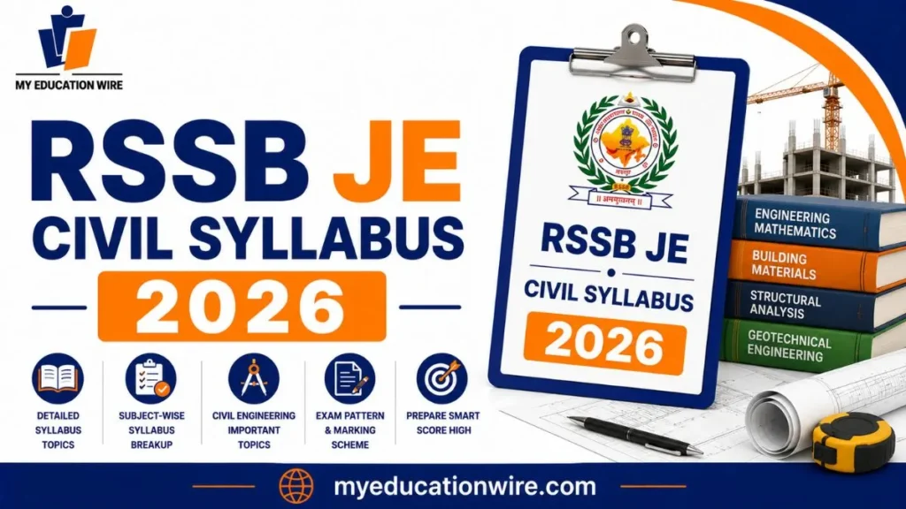 RSSB JE Civil Syllabus 2026