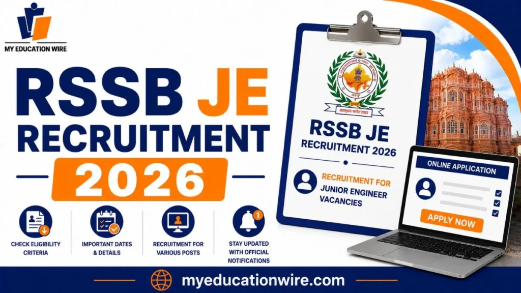 RSSB JE Recruitment 2026