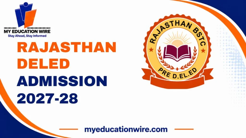 Rajasthan DELED Admission 2027-28