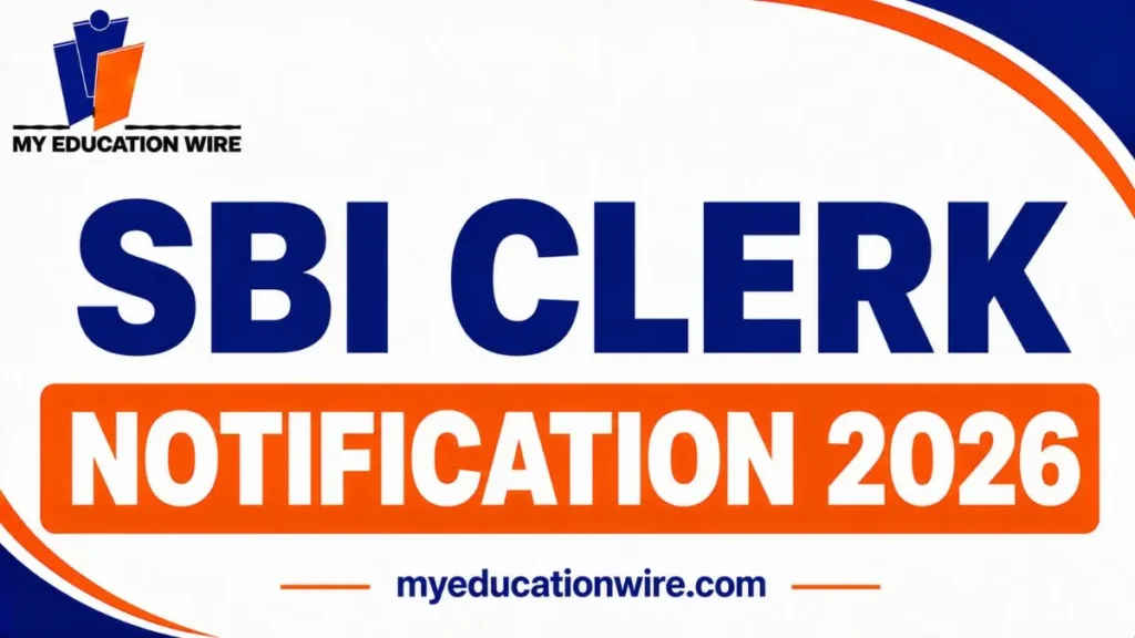 SBI Clerk Notification 2026