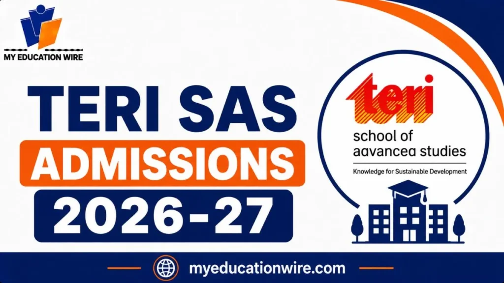 TERI SAS Admissions 2026-27