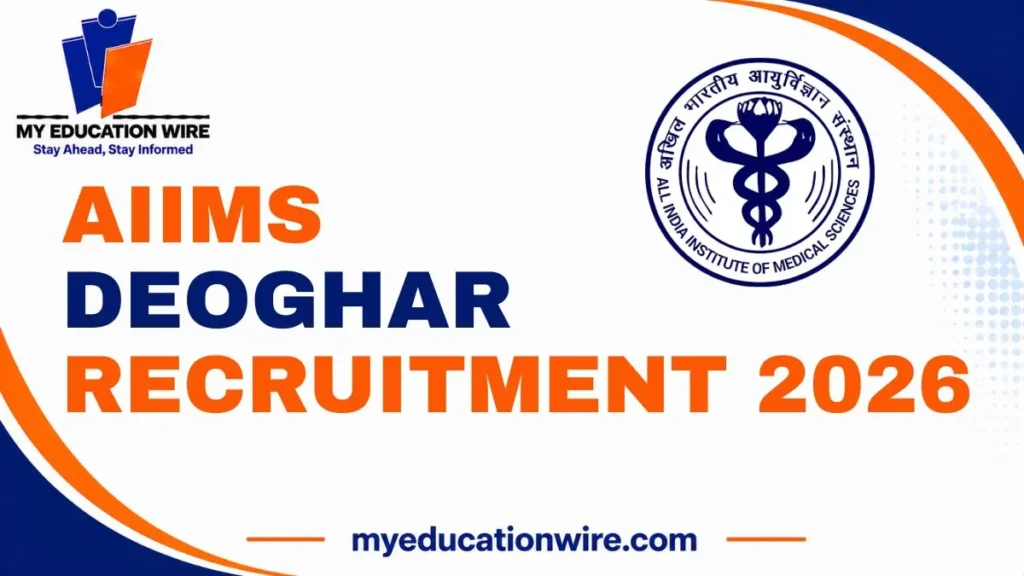 AIIMS Deoghar Recruitment 2026