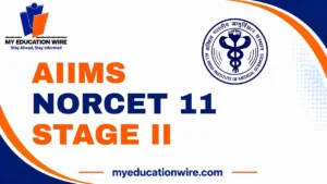 AIIMS NORCET 11 Stage II