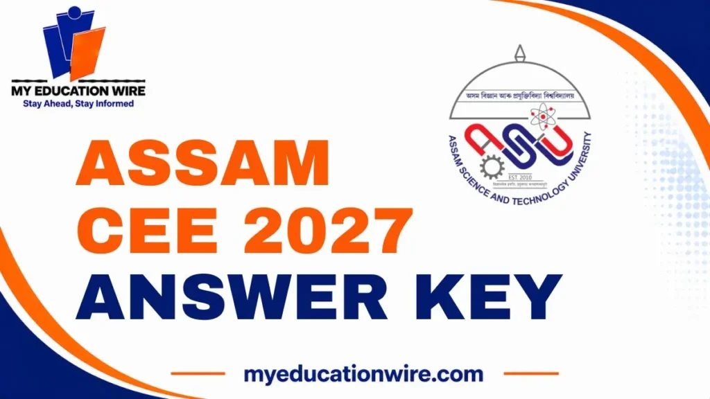 Assam CEE 2027 Answer Key