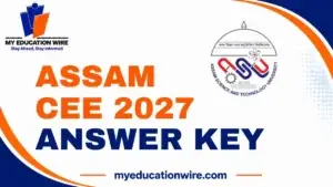 Assam CEE 2027 Answer Key