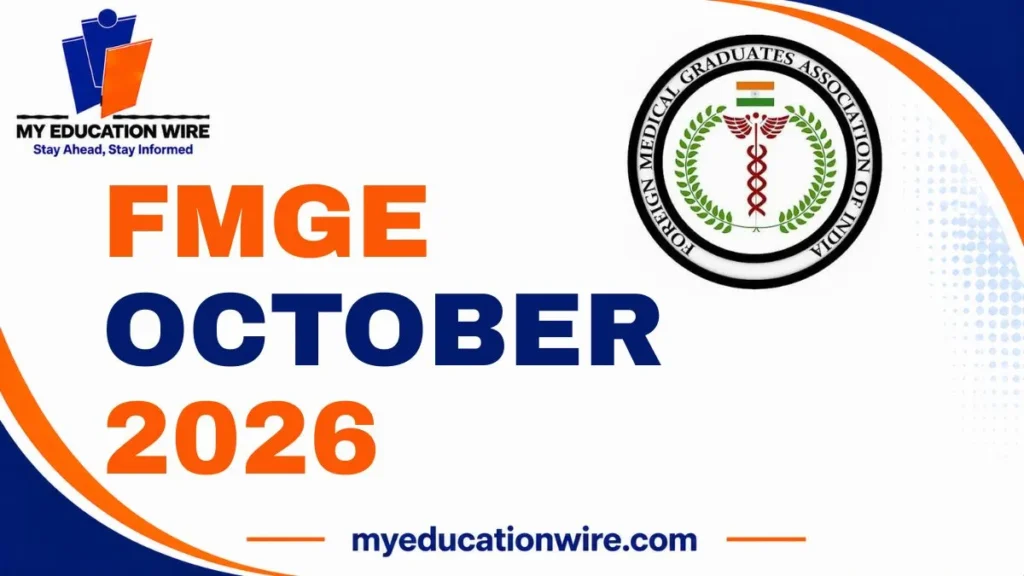 FMGE October 2026