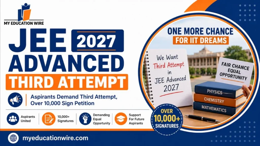 JEE Advanced 2027 Third Attempt