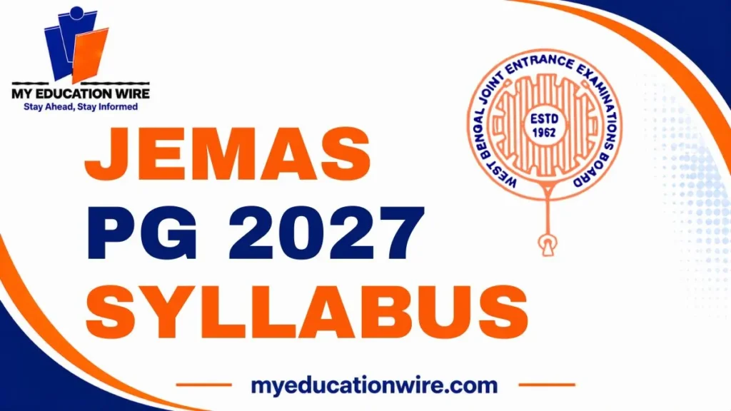 JEMAS PG 2027 syllabus