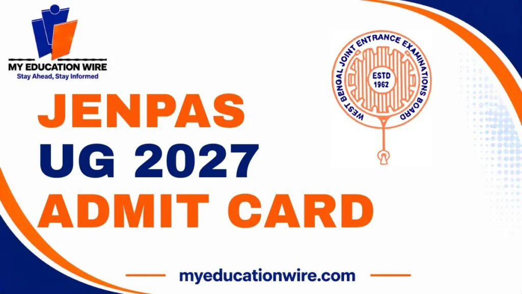 JENPAS UG 2027 Admit Card