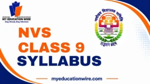 NVS Class 9 Syllabus