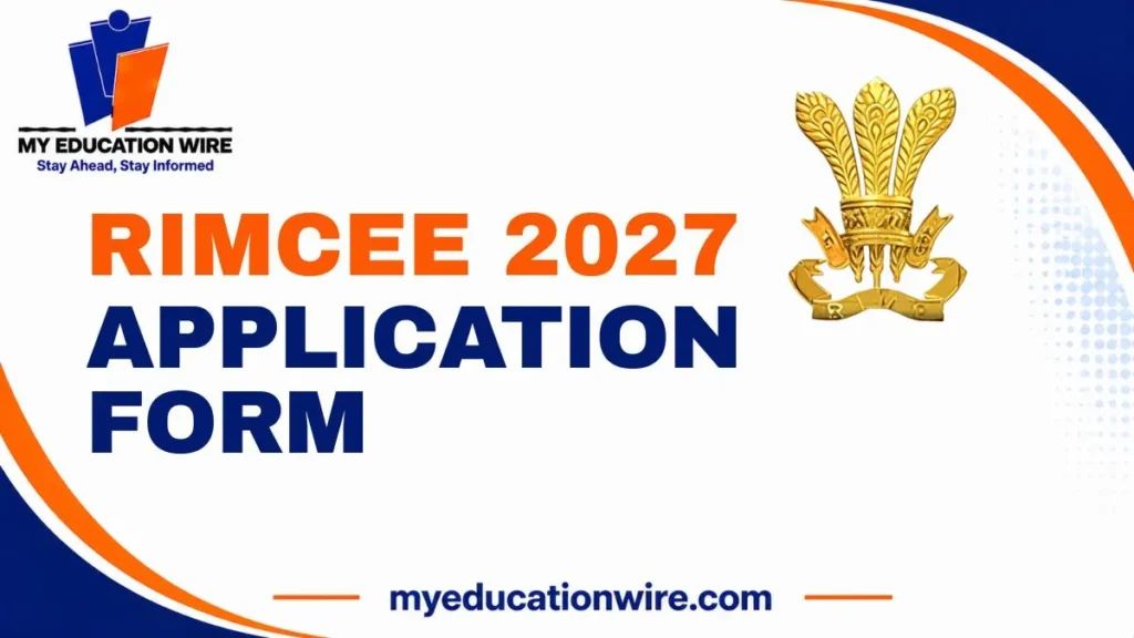 RIMCEE 2027 Application Form